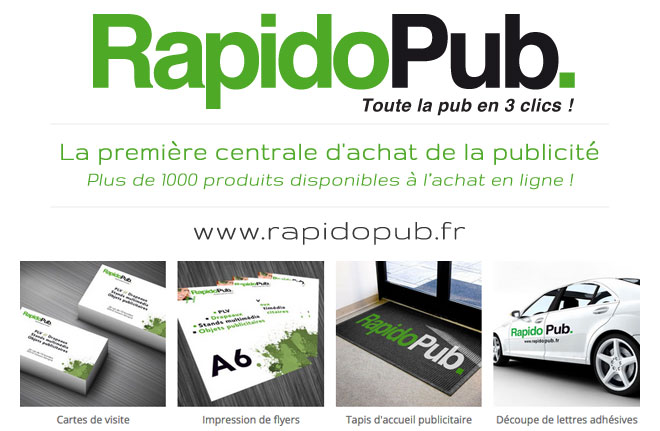 RAPIDOPUB : notre nouvelle boutique en ligne !