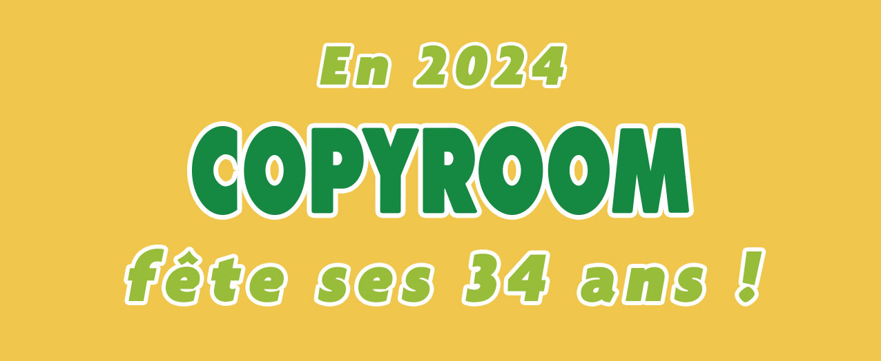 En 2024, Copyroom fête ses 34 ans !